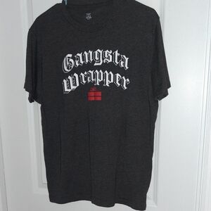 Holiday Time Gangsta Wrapper Tee - Dark Gray